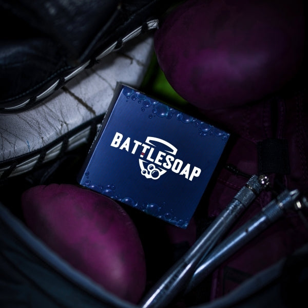 battlesoap box in gym bag